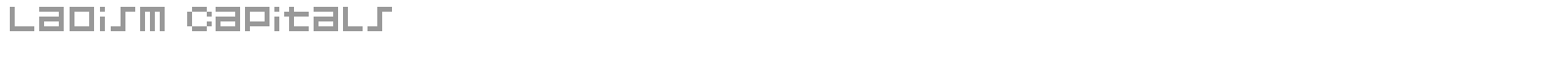 Laoism Capitals font preview